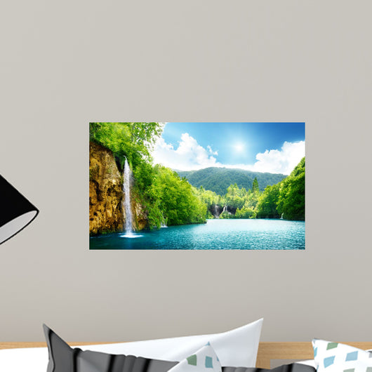 Waterfall Deep Forest