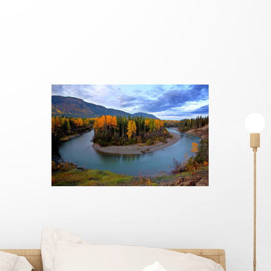 Autumn Colors along Tanzilla Wall Mural