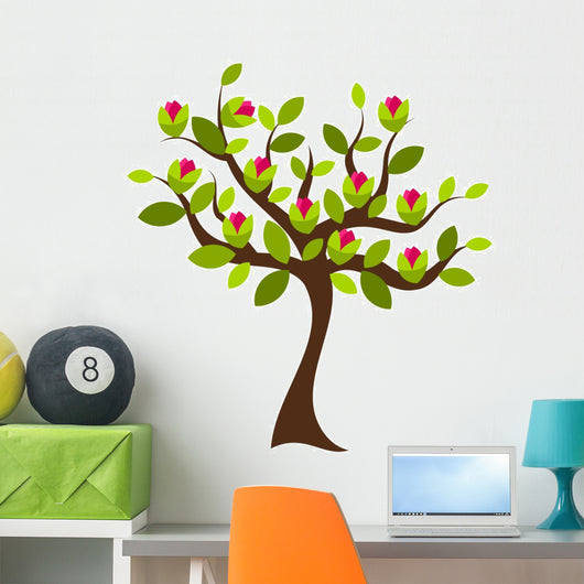 Flowering tree Wall Decal