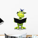 Cute Monster Looking Confused Wall Decal