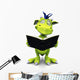 Cute Monster Looking Confused Wall Decal