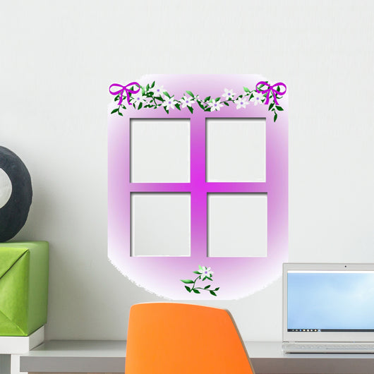 Flower Swag Wall Mural