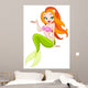 Beautiful Mermaid Wall Decal