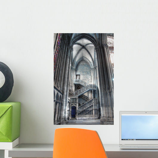 Rouen Gothic Cathedral Hdr