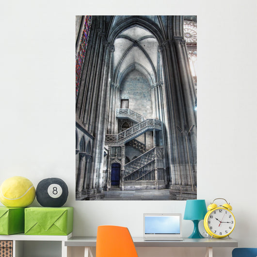 Rouen Gothic Cathedral Hdr