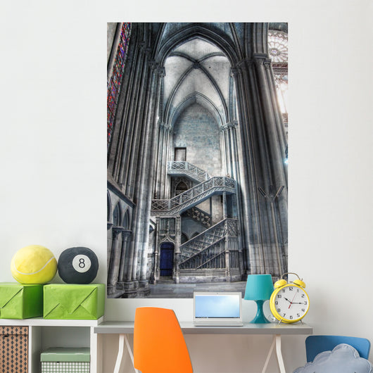 Rouen Gothic Cathedral Hdr