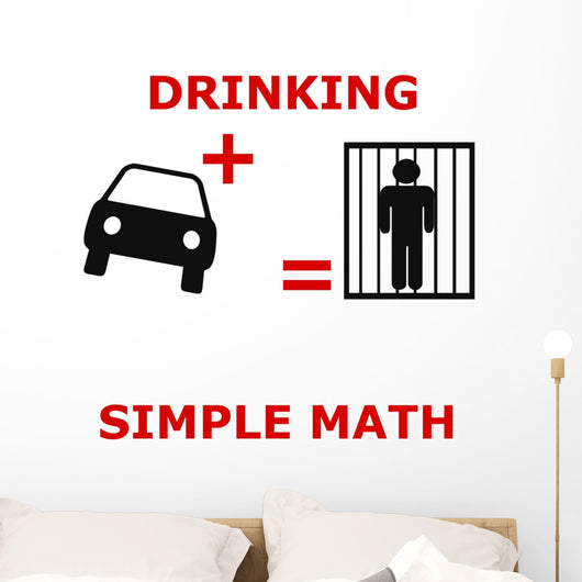 Simple Math Wall Mural