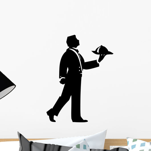 waiter Wall Decal