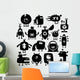 funny monsters Wall Decal