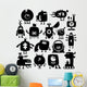 funny monsters Wall Decal