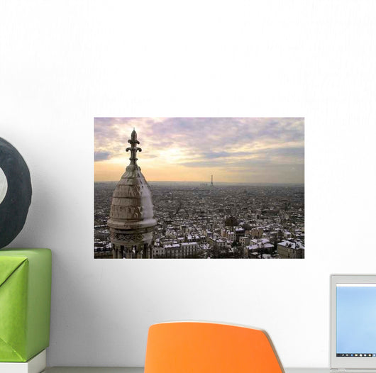 Vista La Ciudad Paris Wall Decal