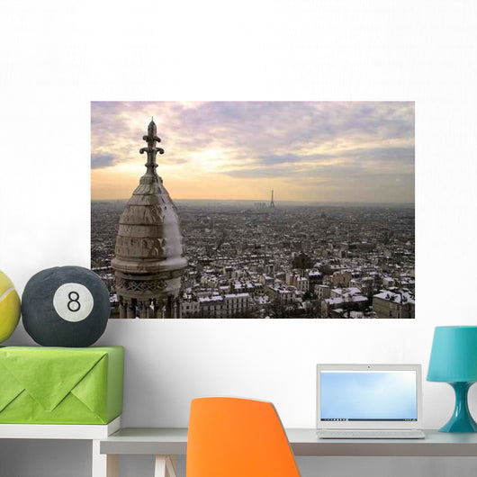 Vista La Ciudad Paris Wall Decal