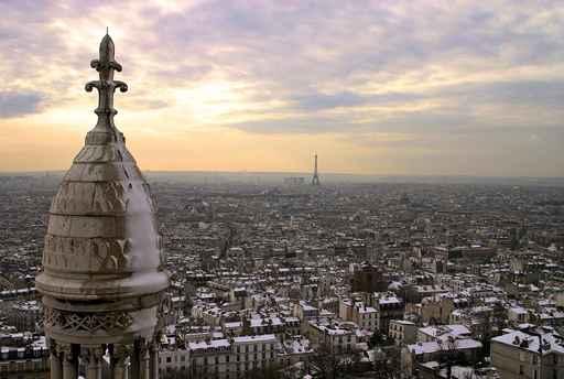 Vista La Ciudad Paris Wall Decal