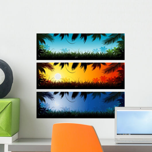 Jungle banner Wall Mural