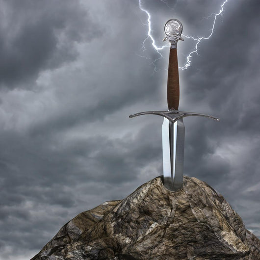 The sword in the stone Wall Mural