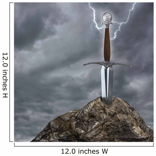 Sword Stone Wall Mural