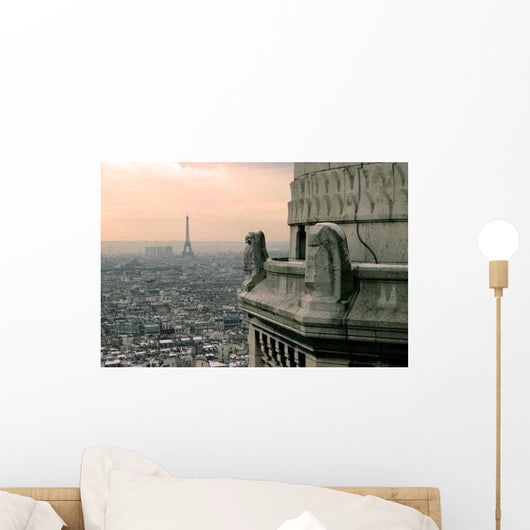 Eiffel Tower Wall Decal Design 2