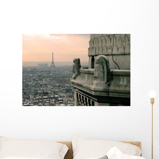Eiffel Tower Wall Decal Design 2
