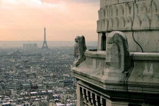 Eiffel Tower Wall Decal Design 2