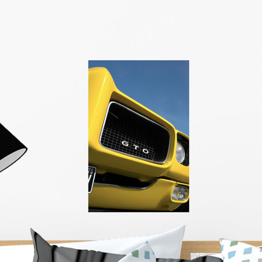 American Gto Muscle Car Wall Mural