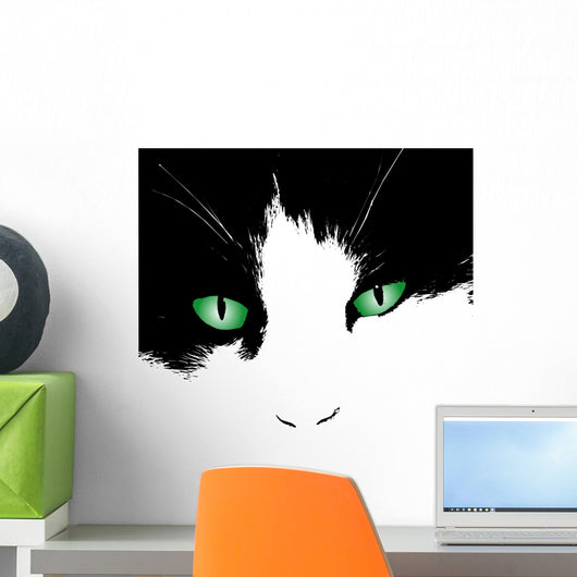 green eyes Wall Decal