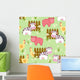 Country Style Seamless Pattern Wall Decal