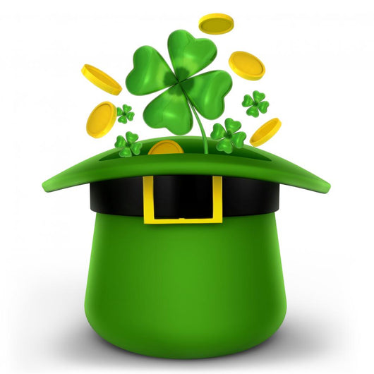 Leprechaun Clover Hat Wall Decal