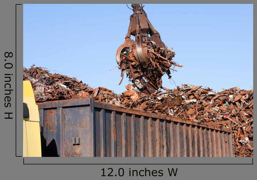 Crane Grabber Loading Truck