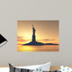 Liberty Statue Silhouette Wall Decal