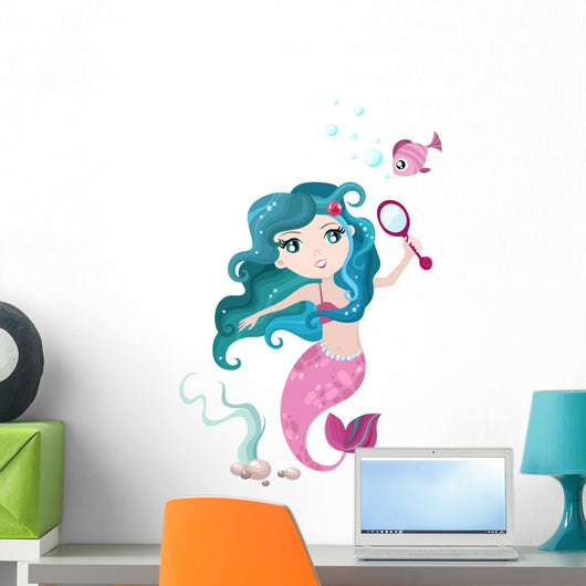 mermaid Wall Decal