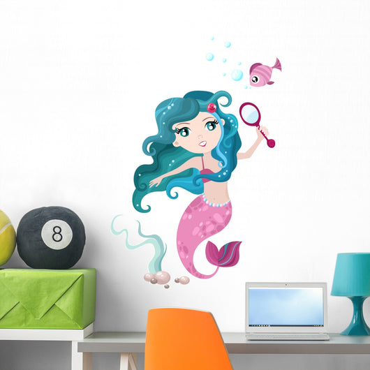 mermaid Wall Decal