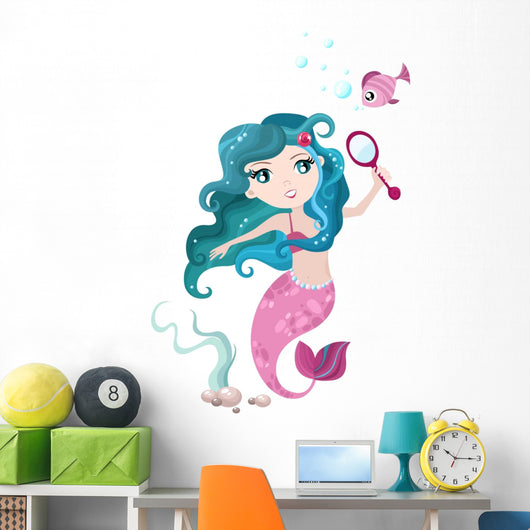 mermaid Wall Decal
