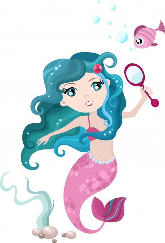 mermaid Wall Decal