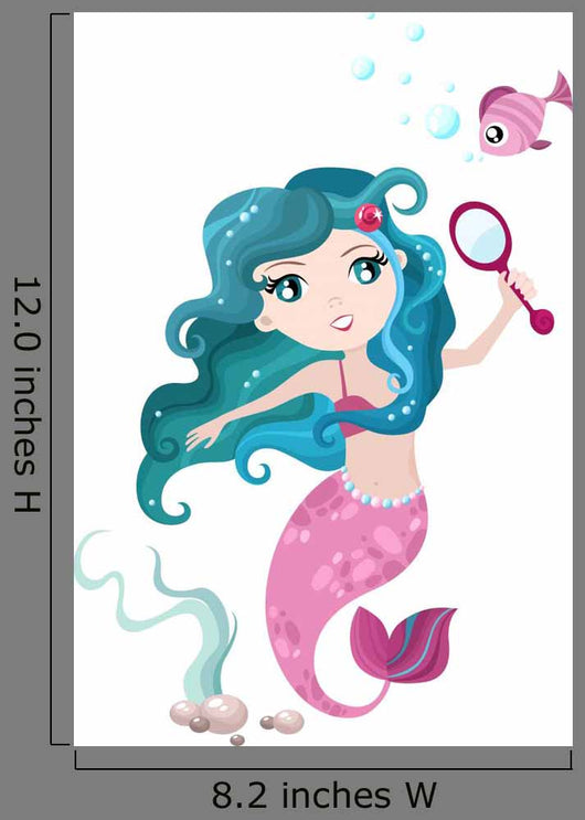 mermaid Wall Decal