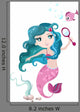 mermaid Wall Decal
