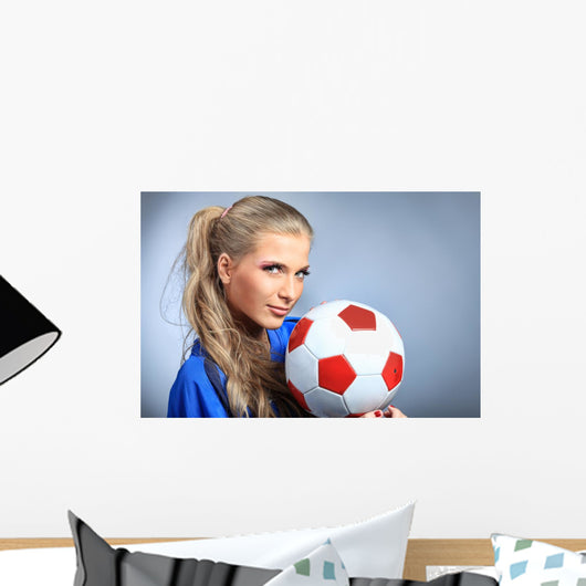 sportswoman Wall Mural