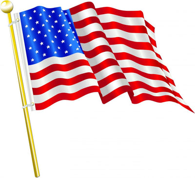 Usa Flag Wall Decal