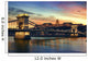 Budapest at sunset. Wall Mural