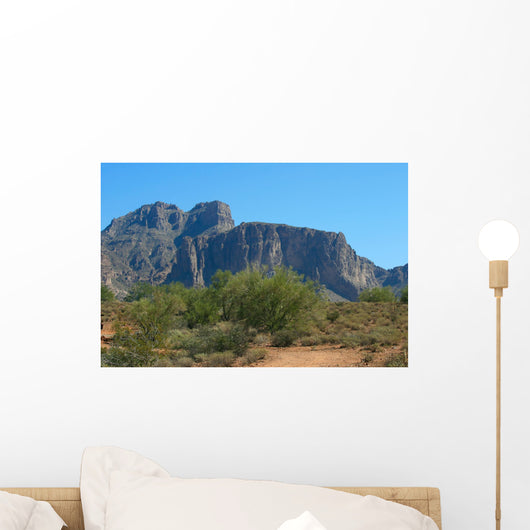 superstition mountains Wall Mural