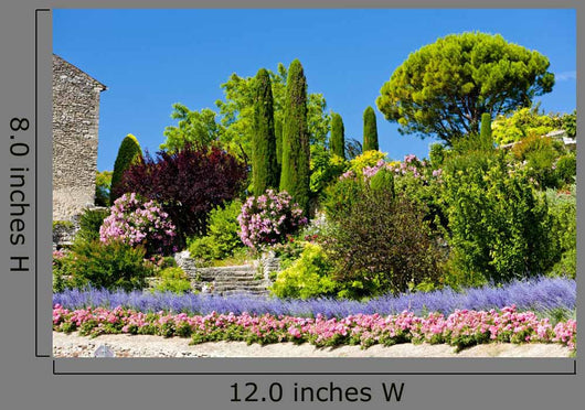 Garden Gordes Provence France