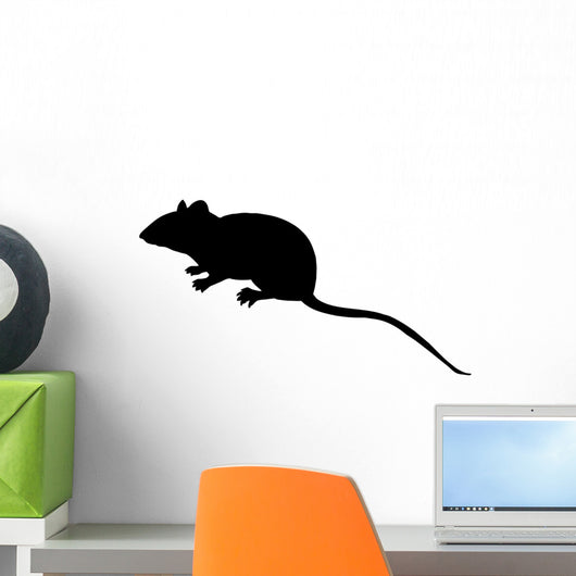 Silhouette Mouse White