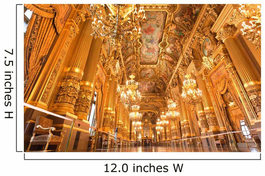The Interior of Grand Opera in Paris Wall Mural