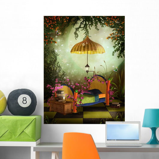 Bedroom Fantasy with Yellow