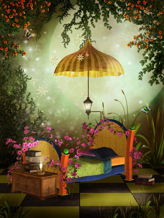Bedroom Fantasy with Yellow