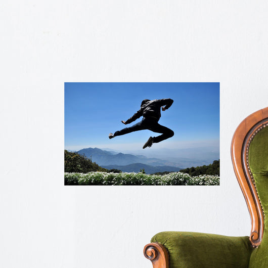 Jump Wall Mural