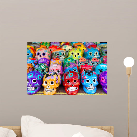 Aztec Skulls Mexican Day