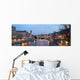 Paris - view from Pont Neuf bridge at night Wall Mural