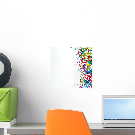 Abstract with Colorful Rainbow