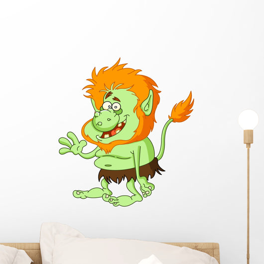 Troll Wall Decal