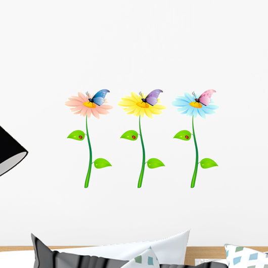 Flowers Wall Mural